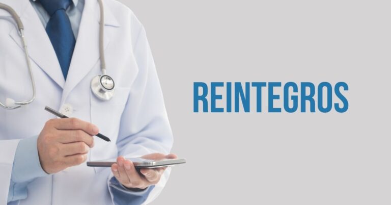 Reintegros por especialidad